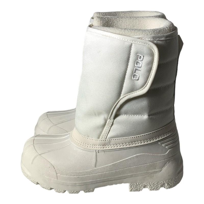 Polo Ralph Lauren Harpyr EZ White Winter All Weather Waterproof Boots Kids 2