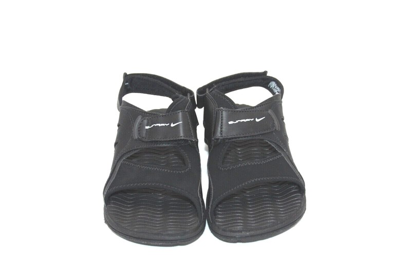 PRE-SCHOOL KID'S NIKE SUNRAY ADJUST SANDAL 307951-011 BLACK/WHITE