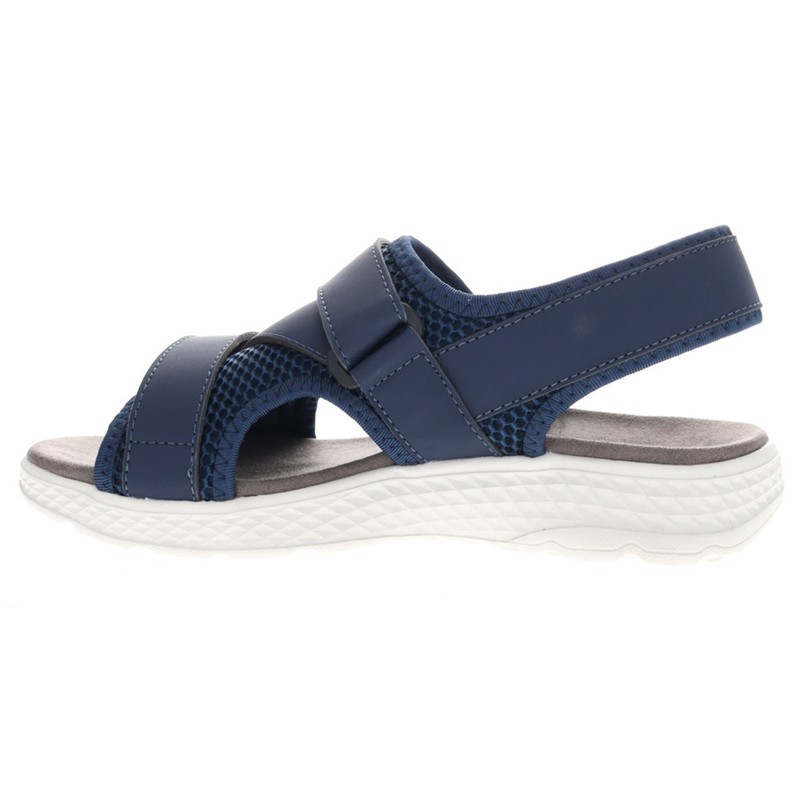 Propet Travelactiv Sport Slingback Strappy Womens Blue Casual Sandals WST013PNV