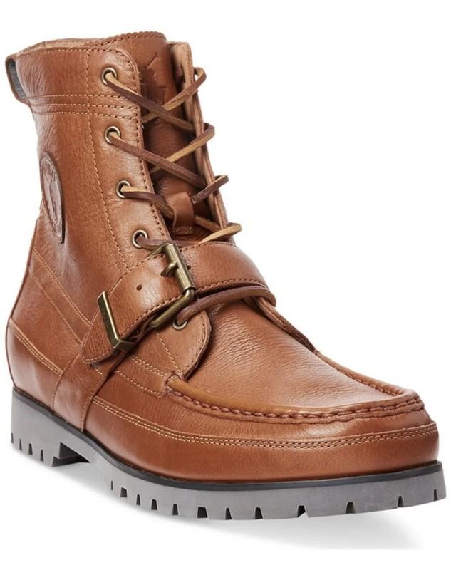 Ralph Lauren Polo Country Ranger Boots 10 Stadium P Wing Hitech Cookie Sportsman