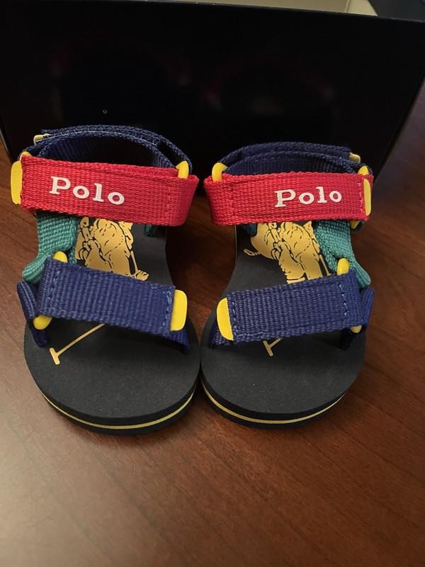 Ralph Lauren Polo New Haven Sandal Child Size 4 Toddler
