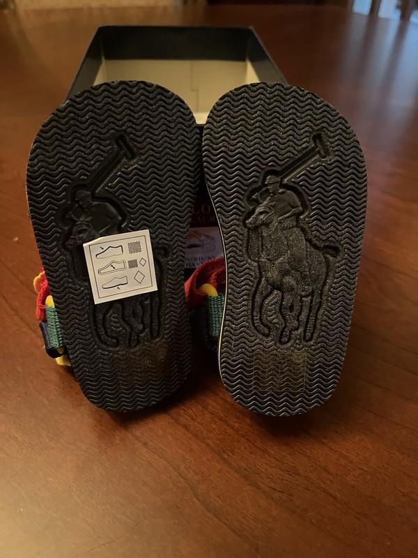 Ralph Lauren Polo New Haven Sandal Child Size 4 Toddler