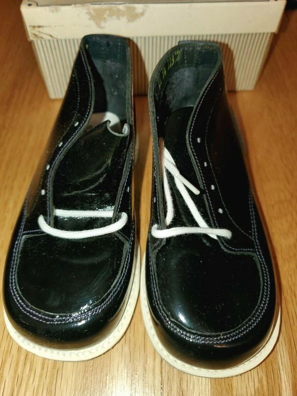RARE Pussyfoots By Savage Vintage Leather Baby Shoes NEW OLD STOCK