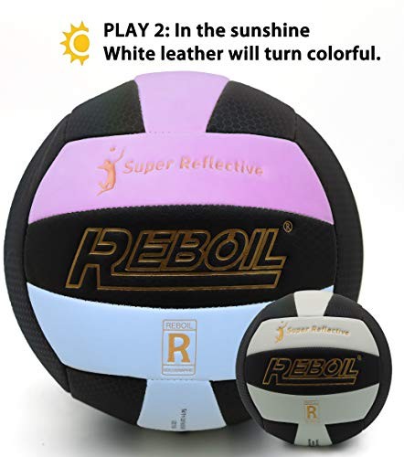 REBOIL Official Size 5 Blue&Pink (under Sunshine) / White (indoor)+Reflective