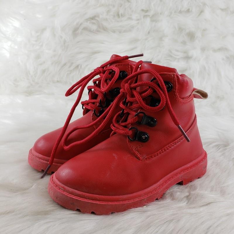 Red Casual Boots Toddler Size US 9