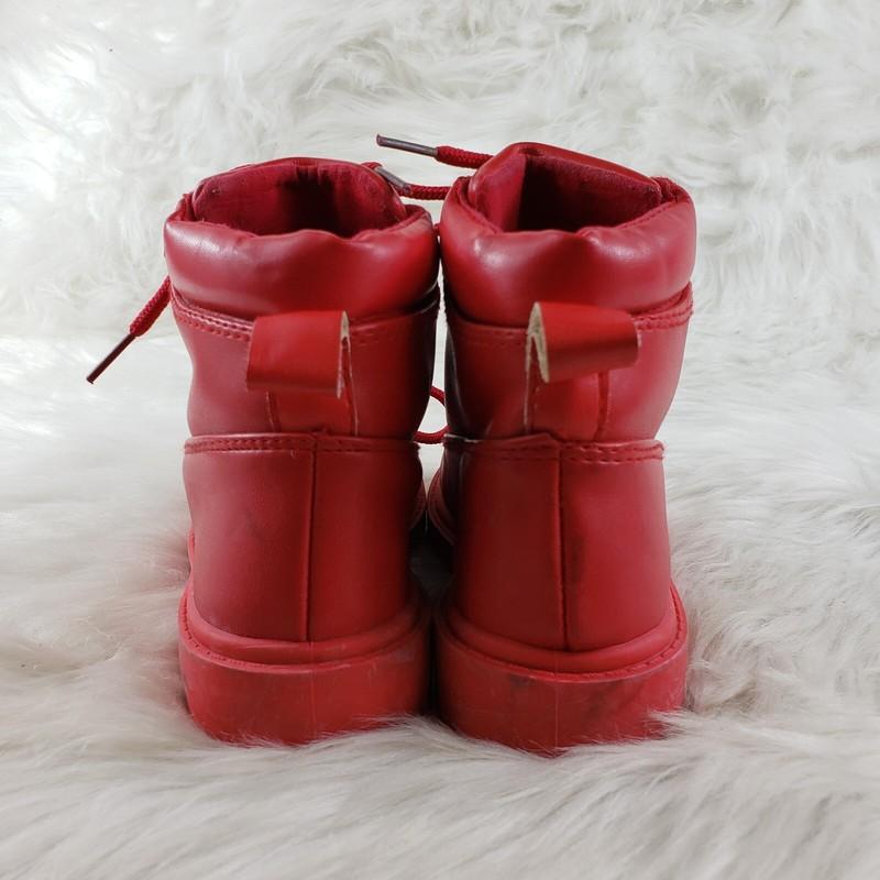 Red Casual Boots Toddler Size US 9