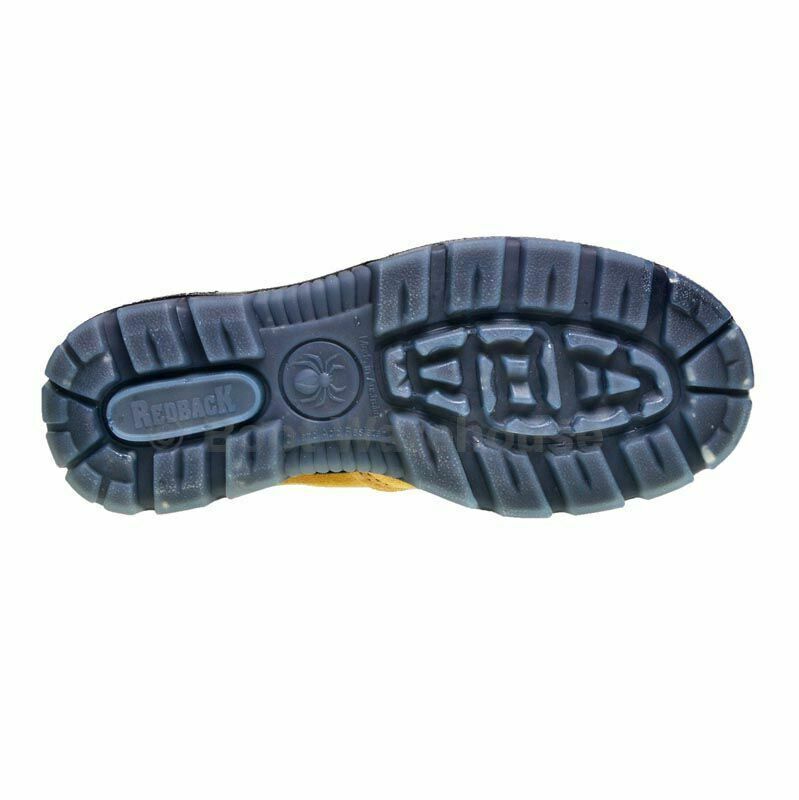 Redback Easy Escape Oil Kip UBBK Elastic Sided Soft Toe Work Boots Black