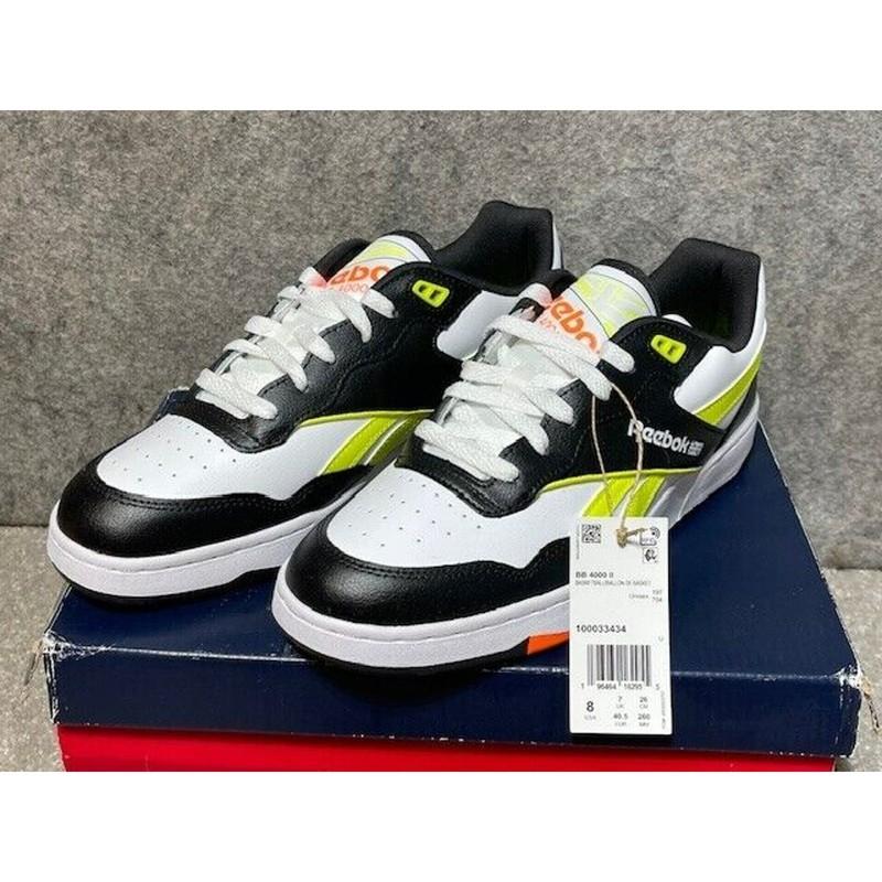 Reebok BB 4000 II Basketball Shoes Mens 8 Retro 80s 90s Streetwear Athletic