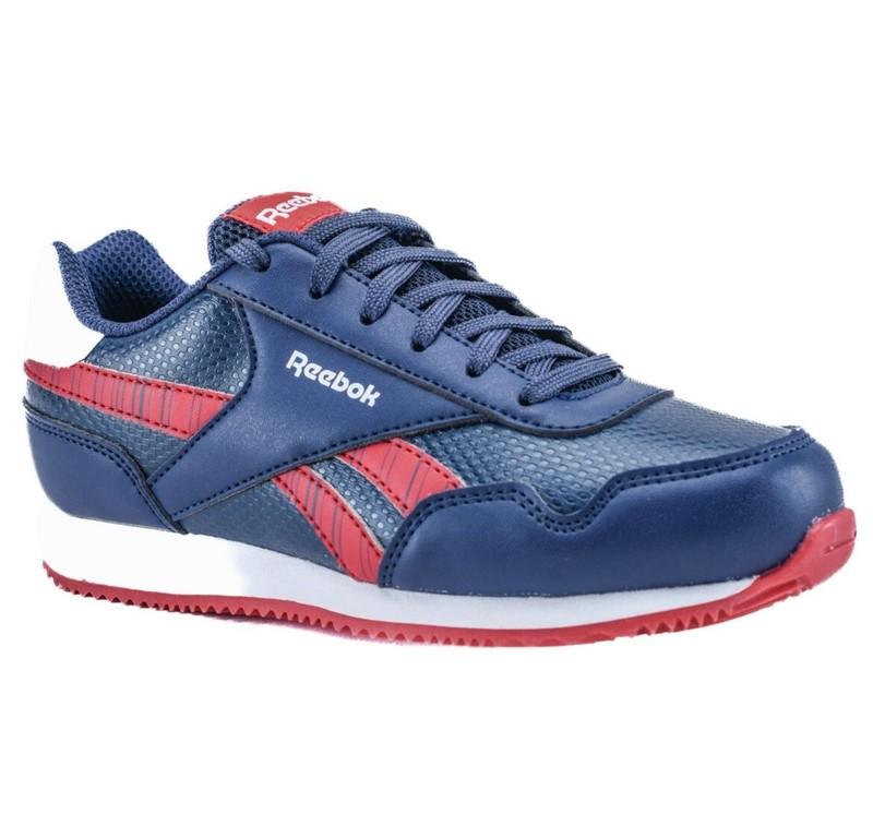 Reebok Boys Royal Classic Jogger 3.0 Sneaker NWT In Box Navy/Red Size 13