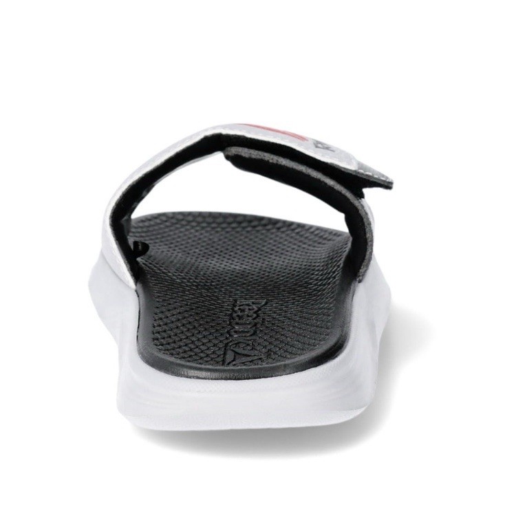 REEBOK Boys Size 13 Delta Flow EVA Slide Sandals Memory Foam Adjustable • Grey