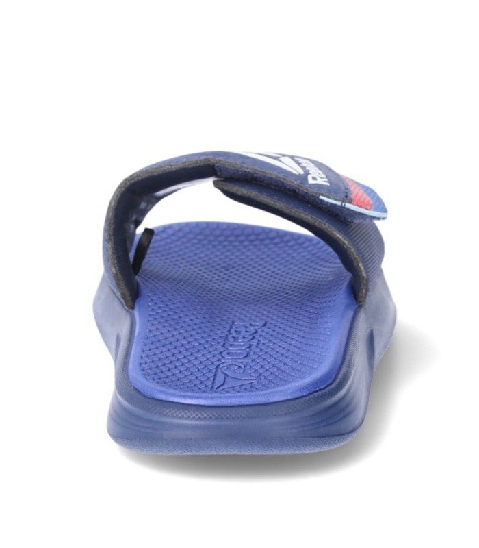 REEBOK Boys Size 5 Delta Flow EVA Slide Sandals Memory Foam Adjustable • Blue