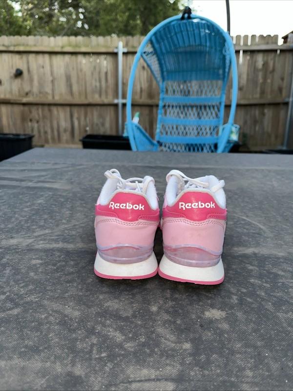 Reebok Classics Girls Pink And White