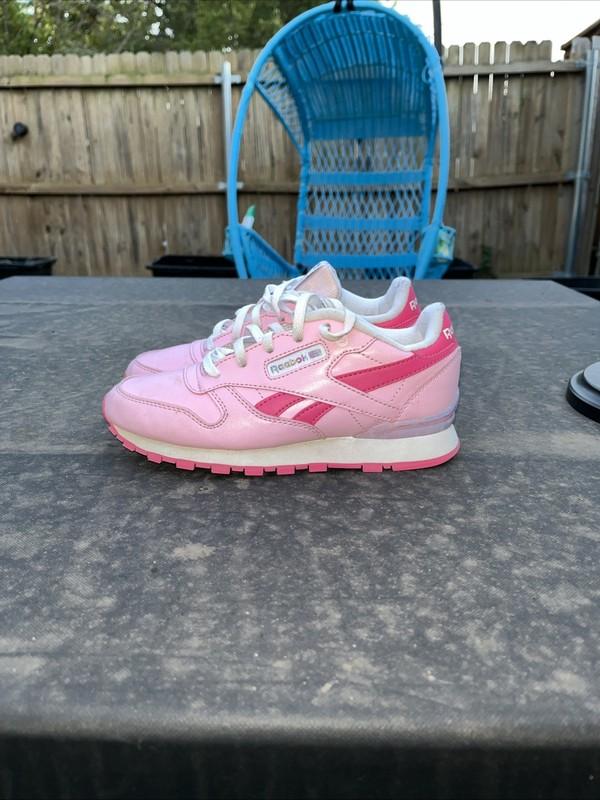 Reebok Classics Girls Pink And White