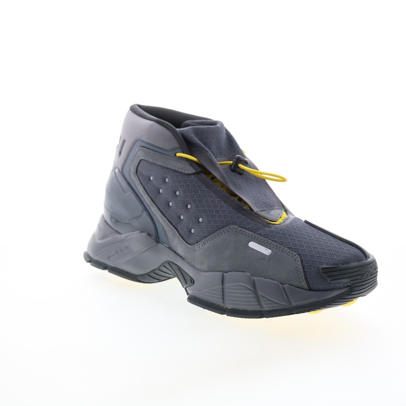 Reebok Ecto Boot Ghostbusters Mens Gray Canvas Casual Dress Boots