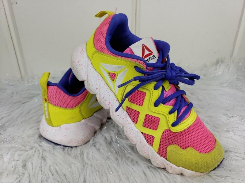 Reebok Exocage Athletic Running Shoes Ortholite AR1667 Youth Size 2.5
