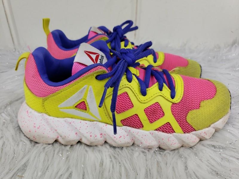 Reebok Exocage Athletic Running Shoes Ortholite AR1667 Youth Size 2.5