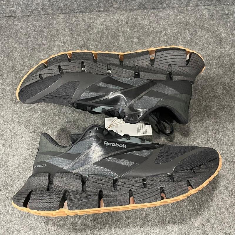 REEBOK FloatZig 1 Running Shoes Men's Size US 9 Black/Pure Grey