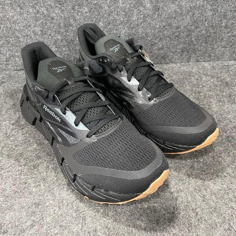 REEBOK FloatZig 1 Running Shoes Men's Size US 9 Black/Pure Grey