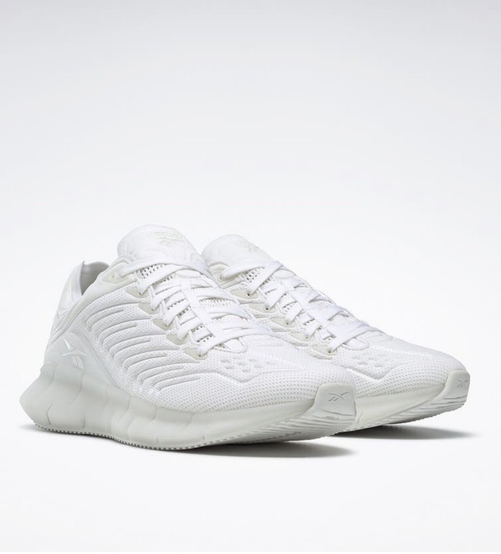 REEBOK MEN'S ZIG KINETICA WHITE TRGRY1/ SHOES SIZE 13