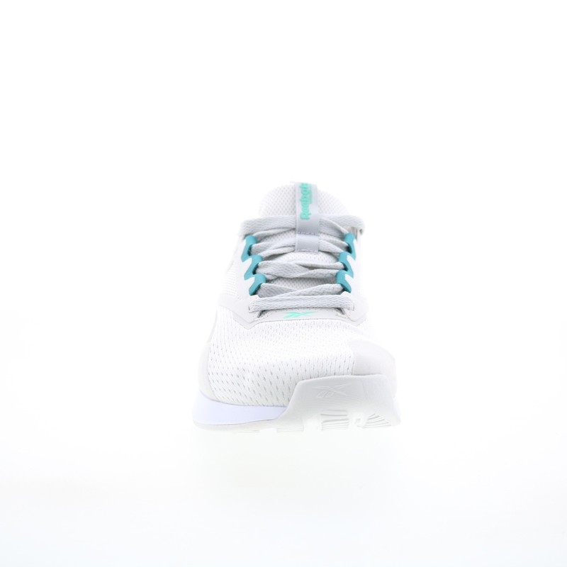 Reebok Nanoflex TR 2 Womens White Mesh Athletic Cross Training Shoes