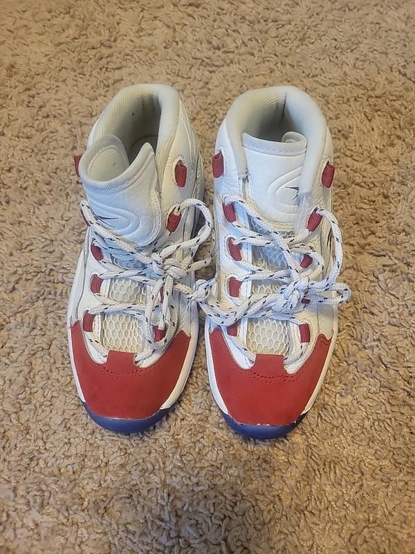 REEBOK QUESTION MID ALLEN IVERSION 13 SHOES SIZE 13 KIDS Youth