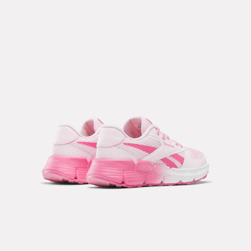 Reebok Zig Dynamica 5 Elastic Lace Little Girl's Shoes