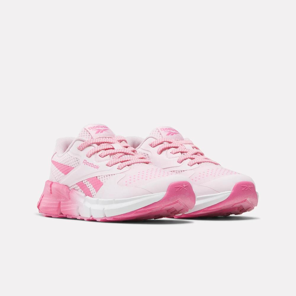 Reebok Zig Dynamica 5 Elastic Lace Little Girl's Shoes