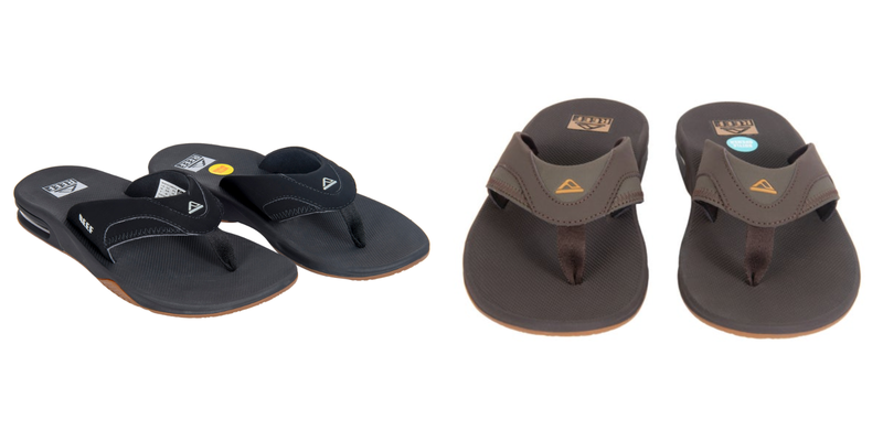 Reef Men's Fanning Flip Flop Limited Quantity EVA Footbed Rubber outsole NEW