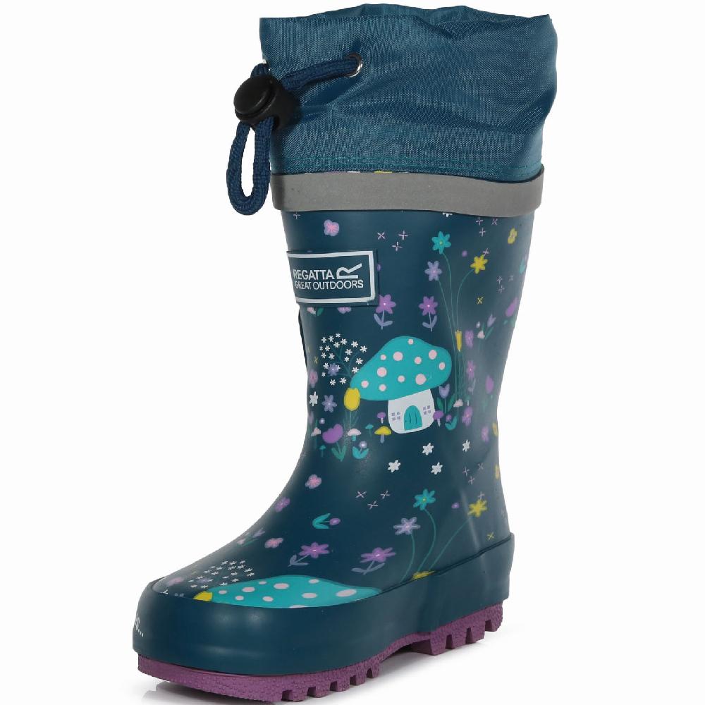 Regatta Kids Peppa Pig Splash Outdoor Wellington Boots Rain Boots Wellies