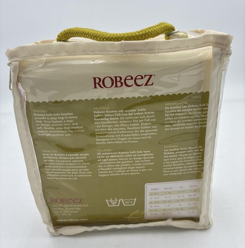 Robeez Kicks Baby Boots 12-18 Months