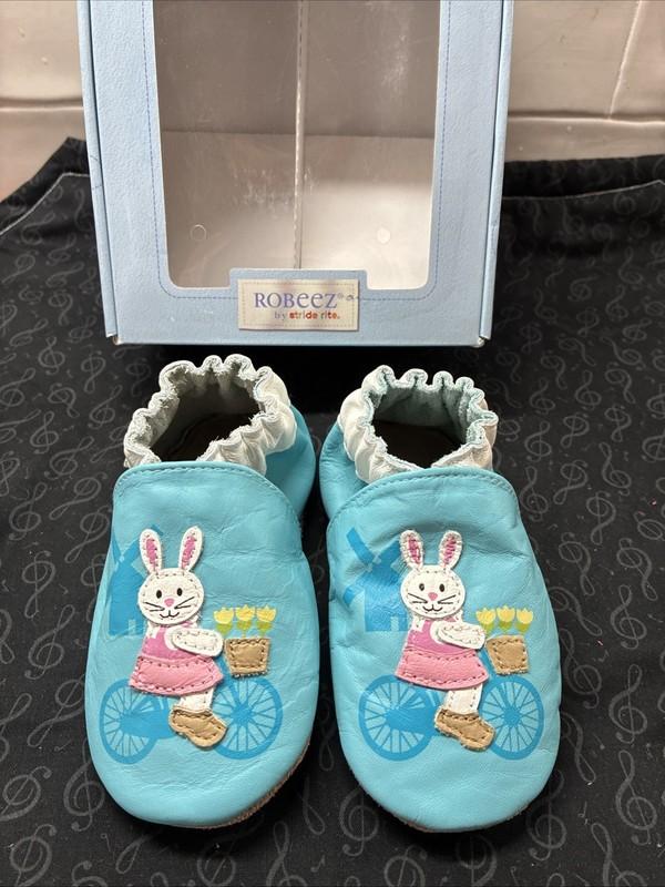 Robeez Soft Sole Bunny Bike (NEW) Size 0-6 Months