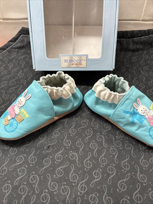 Robeez Soft Sole Bunny Bike (NEW) Size 0-6 Months