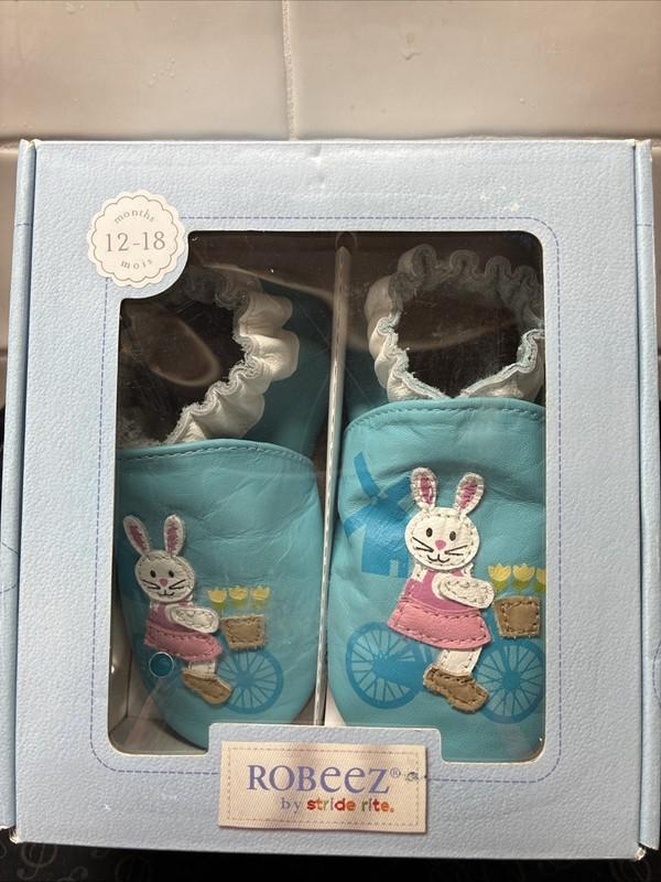 Robeez Soft Sole Bunny Bike (NEW) Size 0-6 Months