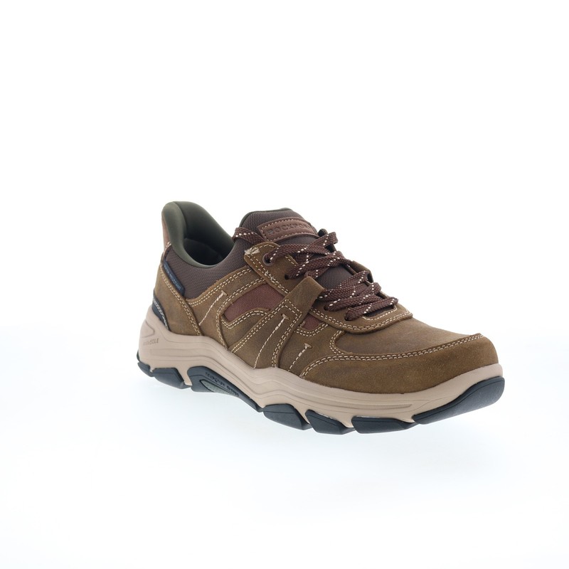 Rockport Rhett RMRHETT Mens Brown Suede Lace Up Lifestyle Sneakers Shoes