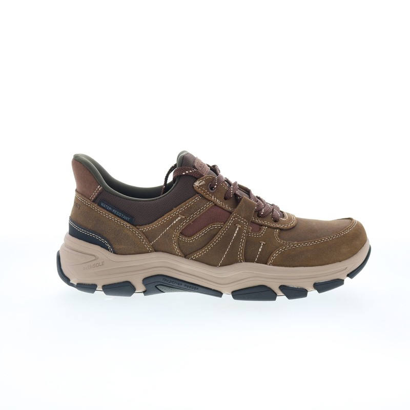 Rockport Rhett RMRHETT Mens Brown Suede Lace Up Lifestyle Sneakers Shoes