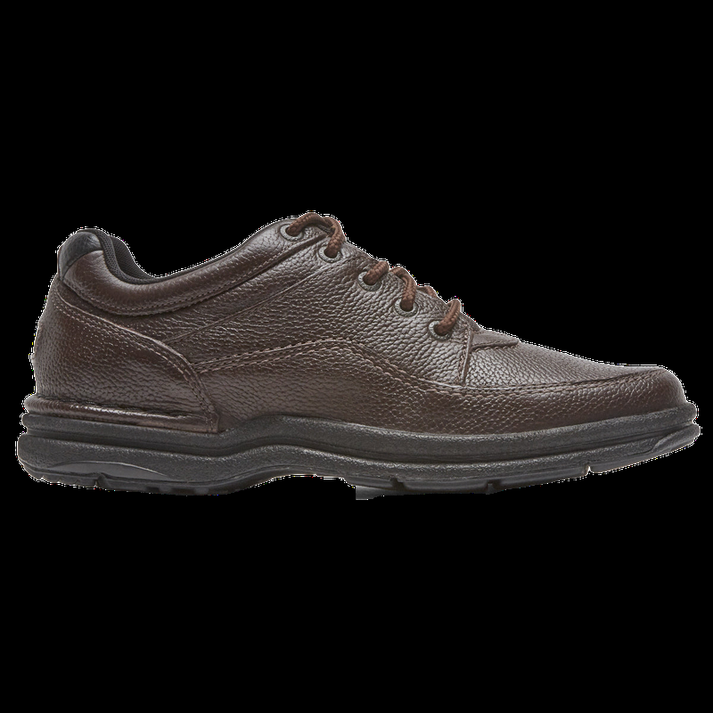 ROCKPORT World Tour Classic Shoes Brown Tumbled (Wide) New