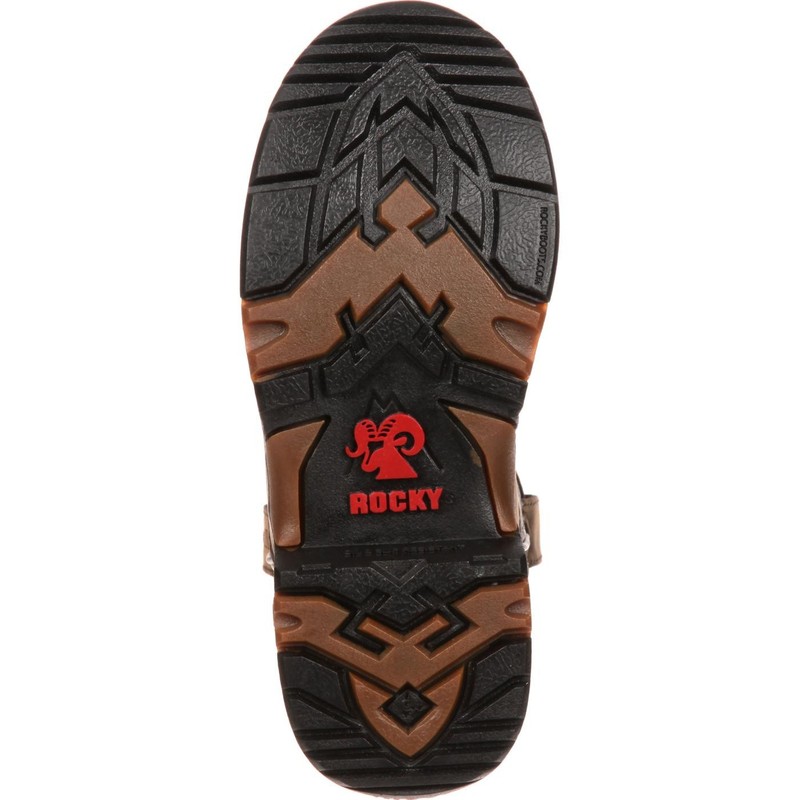 Rocky Kids' Aztec Wellington Boot For Boys - Durable Waterproof Boys' Shoes