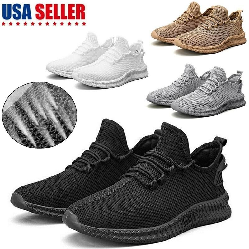 Running Shoes Sneakers Casual Men's Outdoor Athletic Jogging Sports Tennis Gym