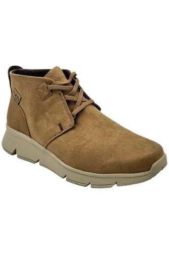 Ryka Candid Womens Water Repellent Lace-Up Ankle Boots Gardenia Walnut
