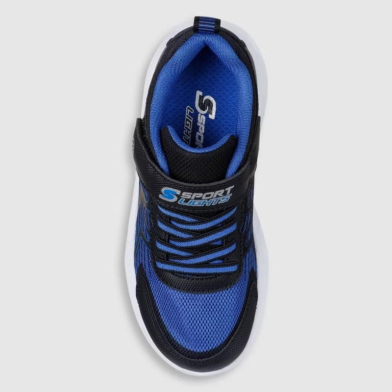 S Lites By Skechers Kids' Double Ace Sneakers 401435L Neon / Black Kids Size 13