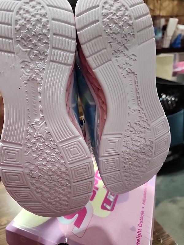 S Sport By Skechers Girls' Bree Sneakers - Silver 3