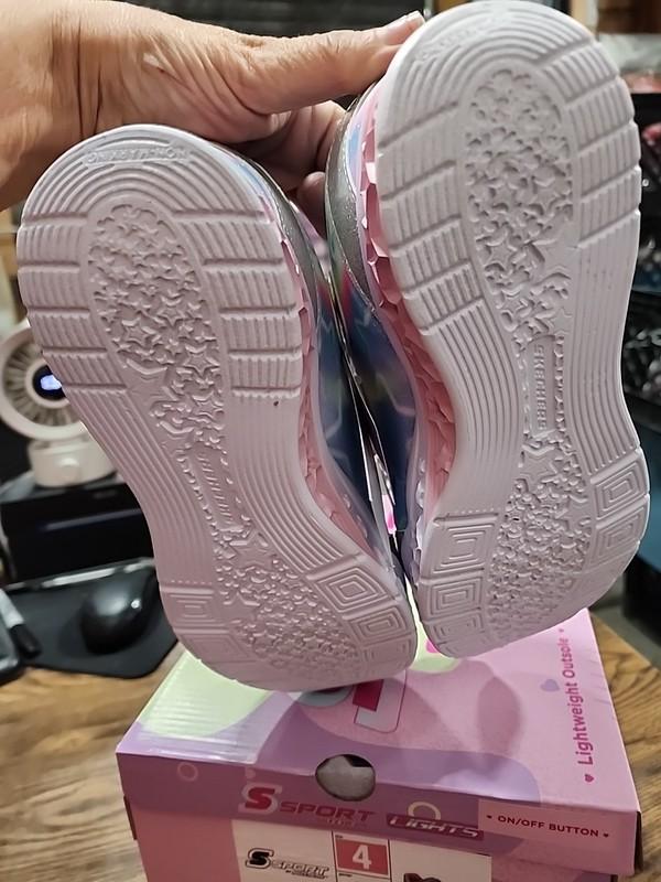 S Sport By Skechers Girls' Bree Sneakers - Silver