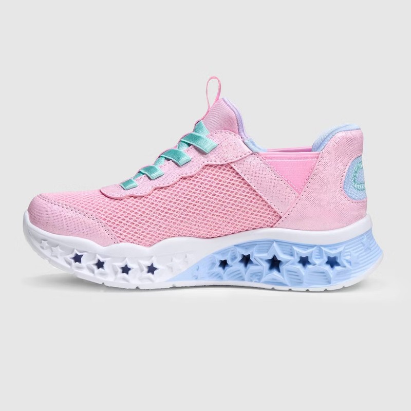 S Sport By Skechers Kids' Keely Sneakers - Pink 5 Slip-On Light-Up