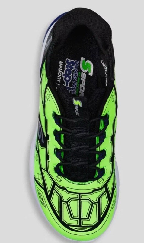 S Sport By Skechers Kids' Noah Sneakers - Lime Green 6