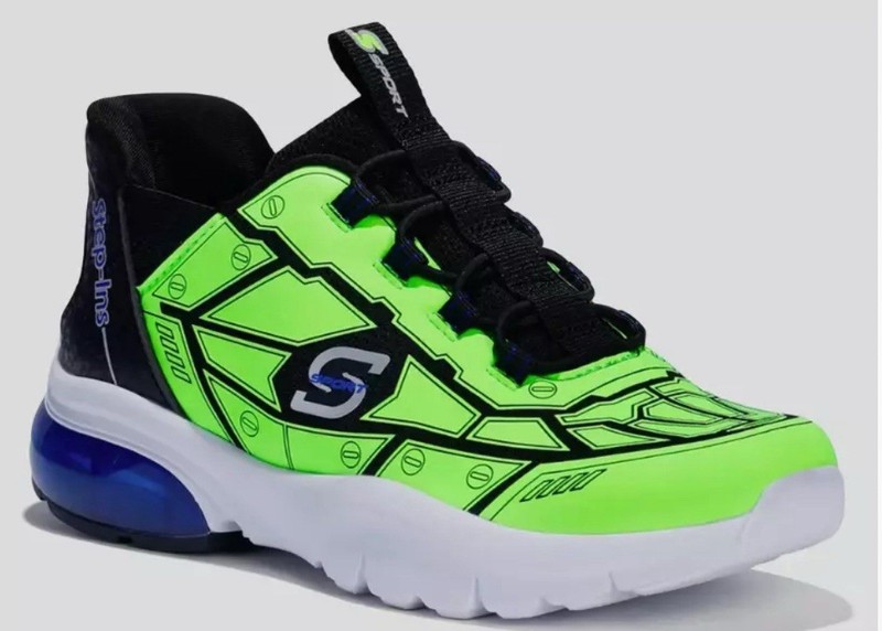 S Sport By Skechers Kids' Noah Sneakers - Lime Green 6