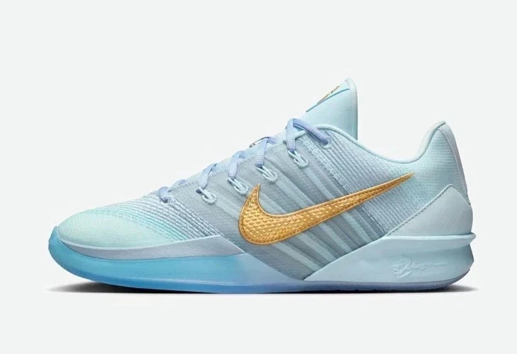 Sabrina 3 (GS) Multi Size Glacier Blue/Metallic Gold IB3088-400 Fast Shipping