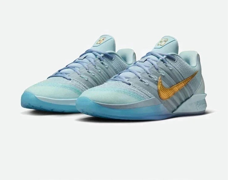 Sabrina 3 (GS) Multi Size Glacier Blue/Metallic Gold IB3088-400 Fast Shipping