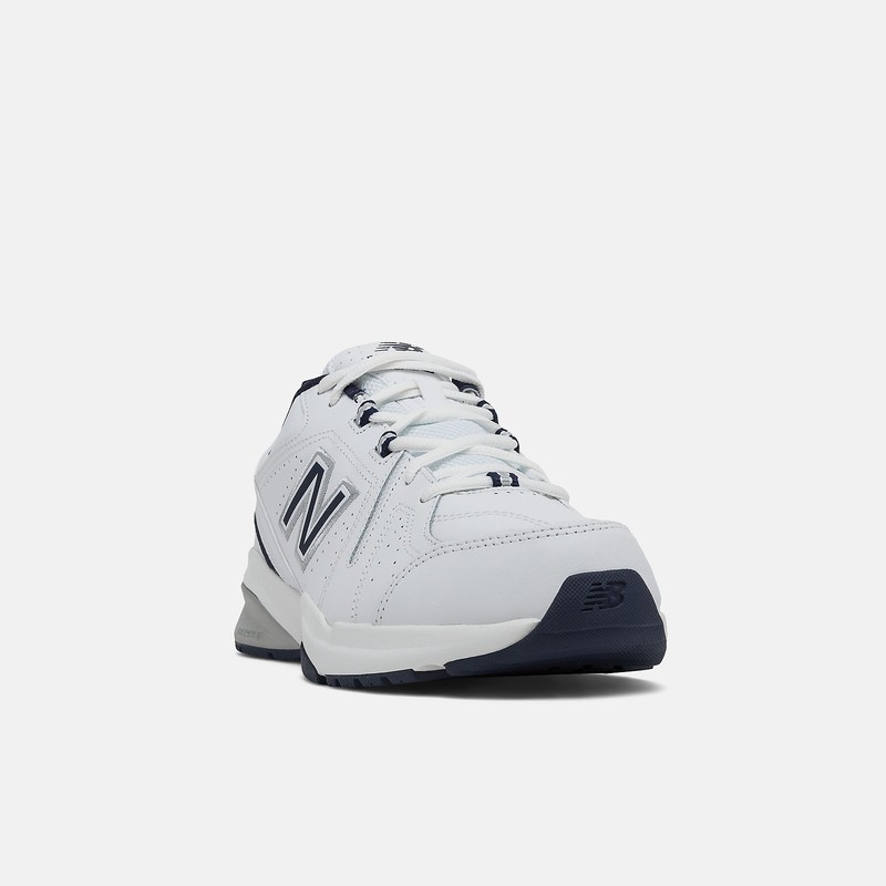 SALE NewBalance Men's MX608v5 Authentic White With Navy Standard Width