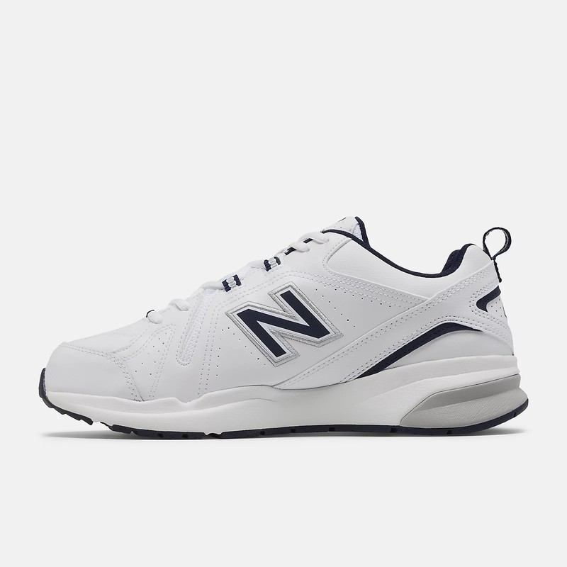 SALE NewBalance Men's MX608v5 Authentic White With Navy Standard Width