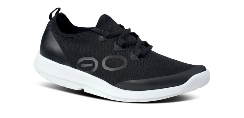 Sale OOFOS Men's OOmg Sport LS Low Shoe White Black Authentic
